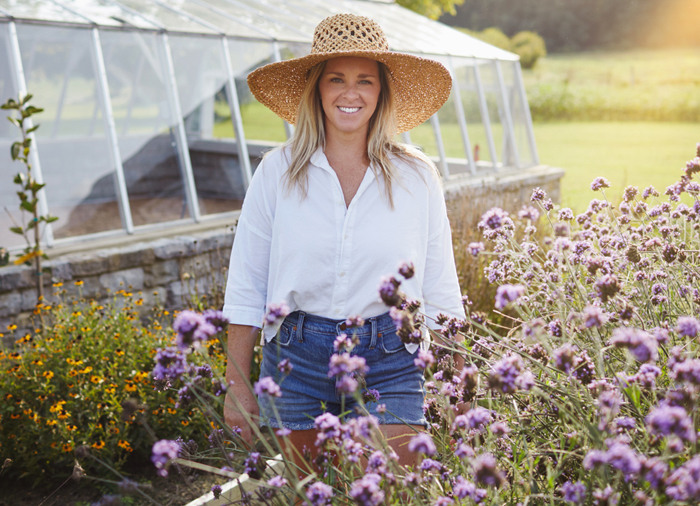 Lauren Palmer is a first-generation farmer at Bloomsbury Farm. / Credit: Bloomsbury Farm