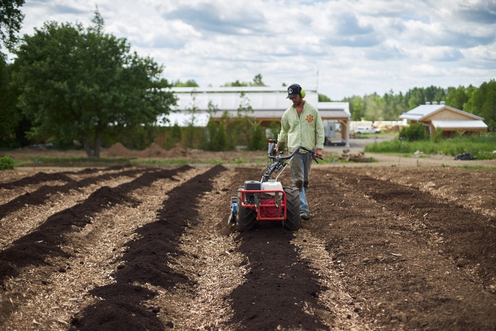 Starting a farm more accessible for growers using the biointensive farming method.  / Credit : Alex Chabot