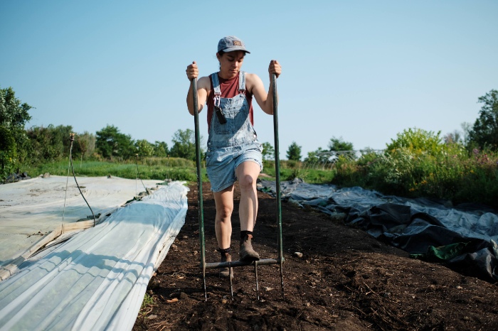 Maintaining soil structure is an essential component of successful vegetable production. /Credit: Alex Chabot